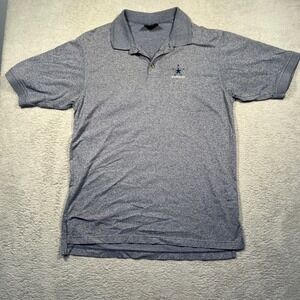 Vintage Lee Sport Dallas Cowboys Polo Shirt‎ Embroidered Logo Mens Gray L